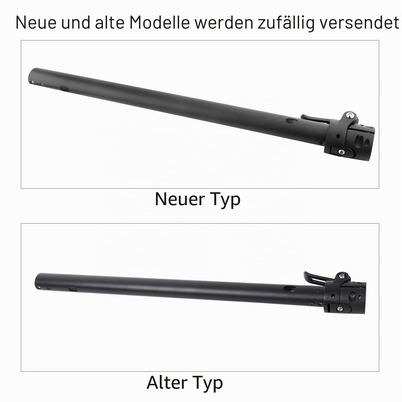 Fdit Ersatzstock, mit Basis Ersatzteile Robuste Klappschale, für Elektroroller E-Scooter