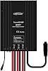 EPEVER MPPT Solar Charge Controller 30A 12V 24V Auto IP67 Waterproof Max PV 100V Solar Panel Charger Regulator Kit for Sealed Gel Flooded Lithium User (MPPT 30A+MT50+RS485)