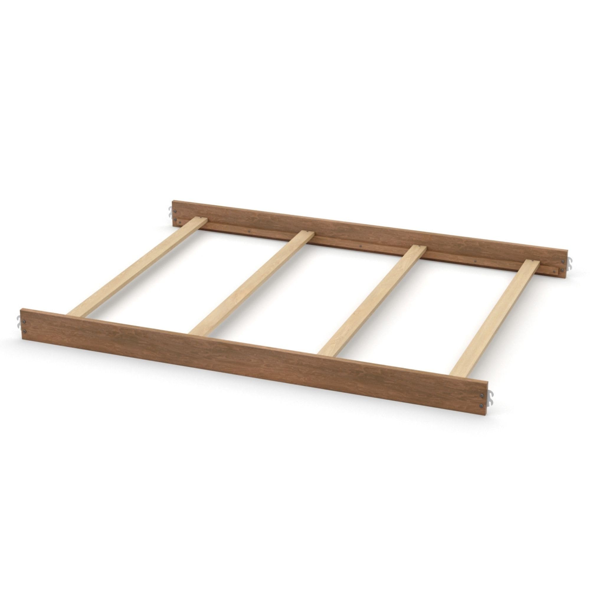 Full-Size Wood Conversion Kit Bed Rails for Dolce Babi Convertible Cribs