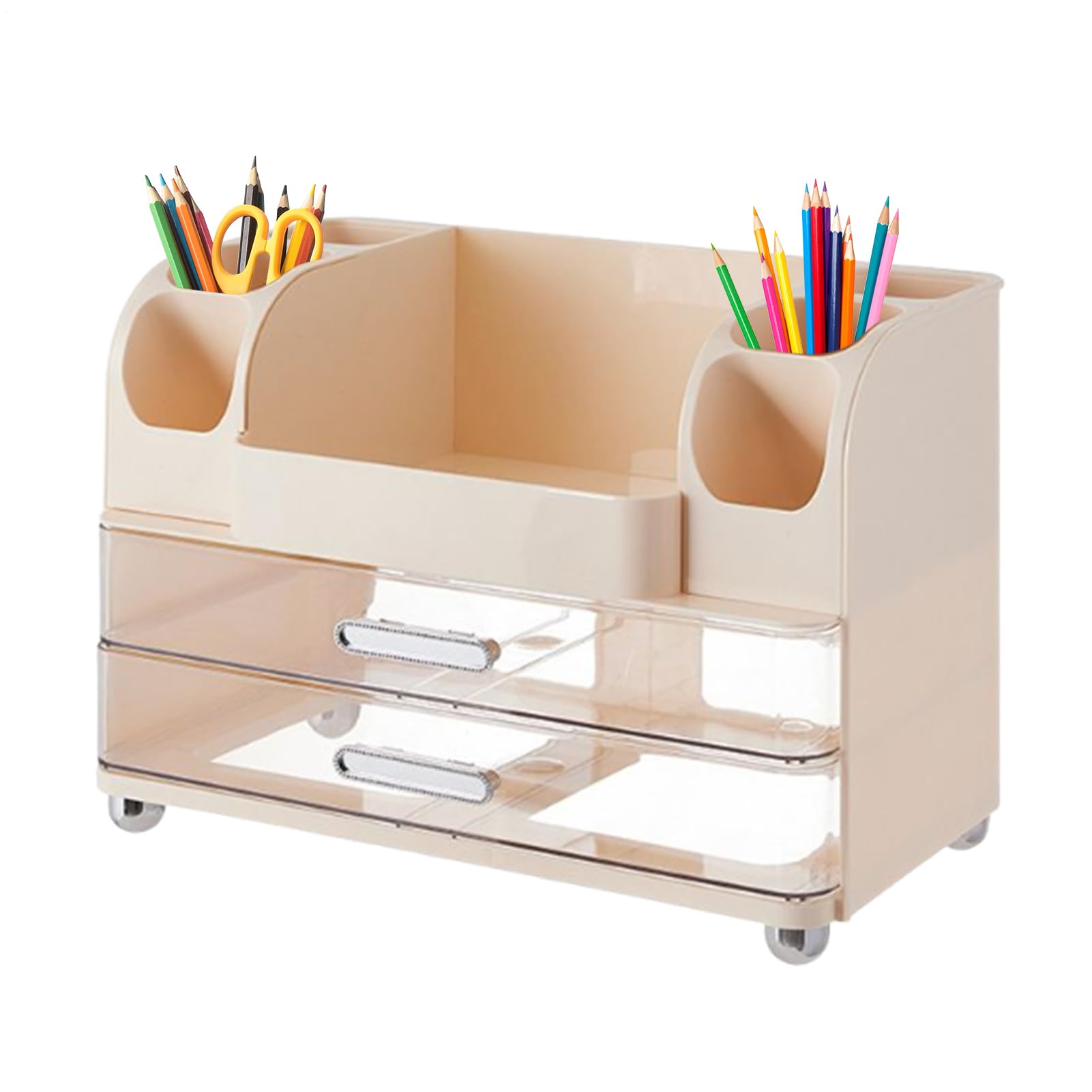 Organizer Do Makijażu Duży I Dekoracyjny Pojemnik Na Kosmetyki Do Makijażu | na Kosmetyki na Blat Organizer Na Kosmetyki Biżuterię I Akcesoria Na Kuchenny Blat Do Szafy Sypialni Biurka