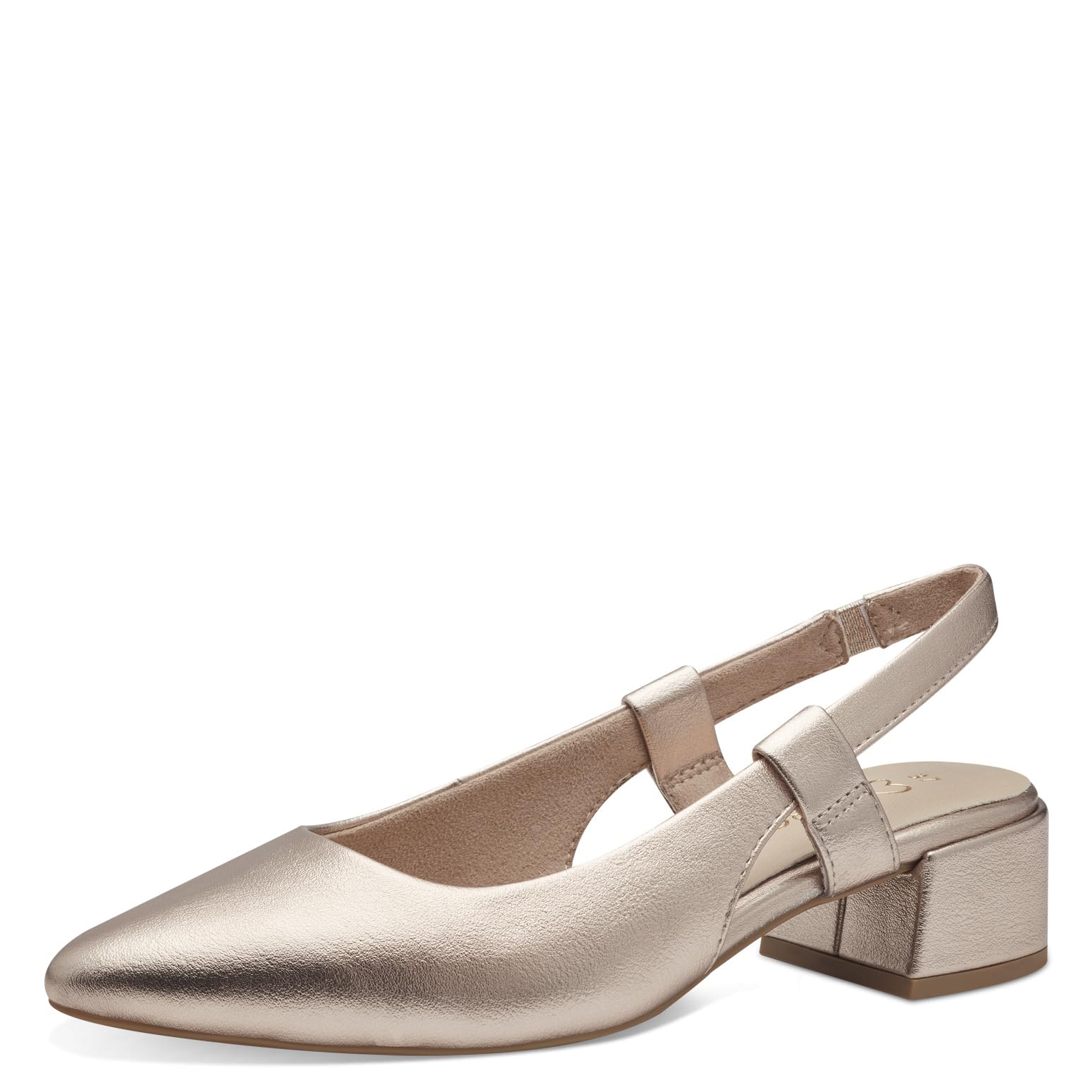 MARCO TOZZI Women's 2-29505-42 Sling, Platinum, 3.5