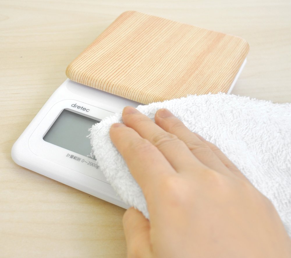 ドリテック 画面が大きく斜めで見やすいデジタルスケール フォレスト KS-276NWサムネイル4