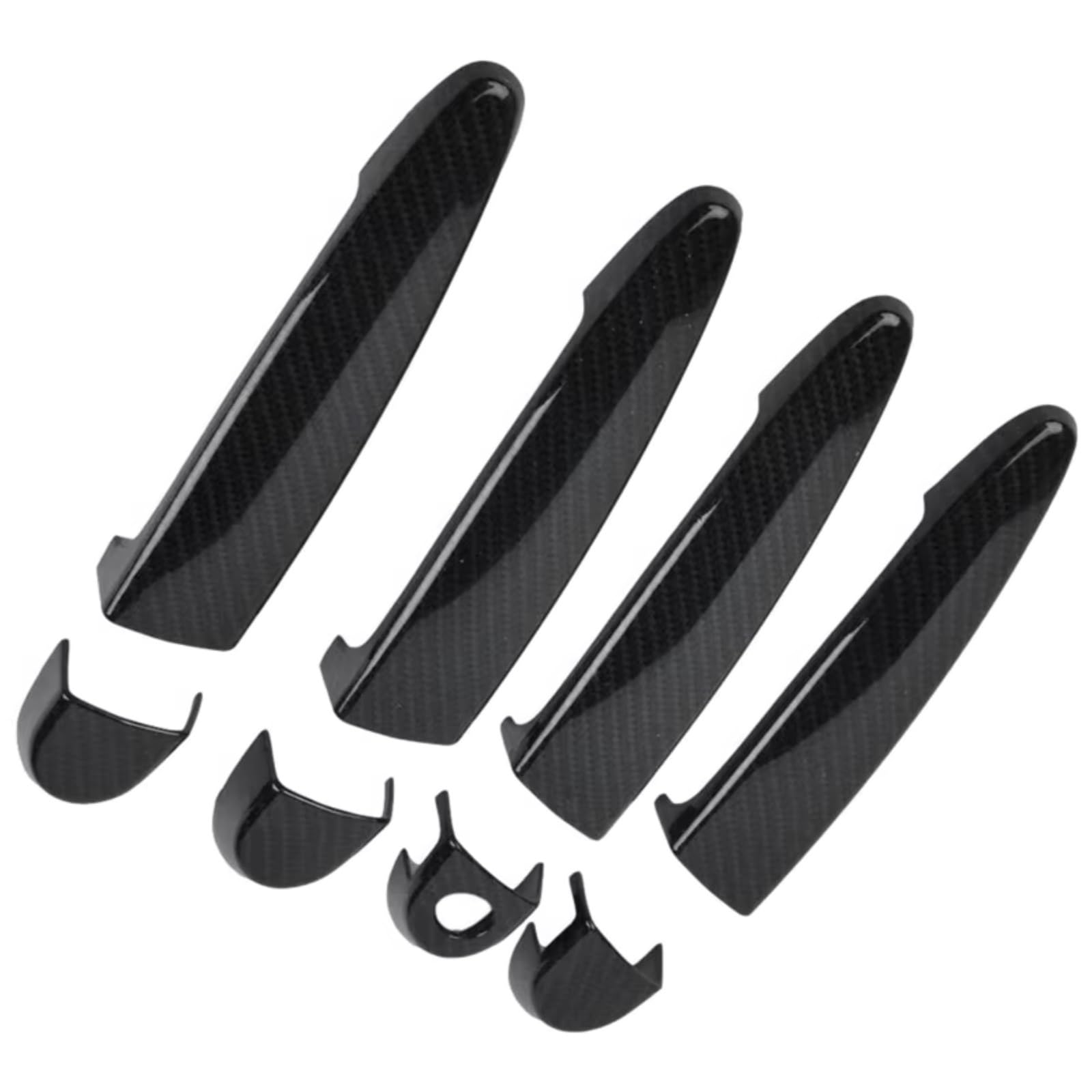 FVOIRSS Outer Door Handle Compatible with BMW for M4 for F82 for F83 2014 2015 2016 2017 2018 2019 Car Exterior Side Door Handle Cover Decoration Replacement