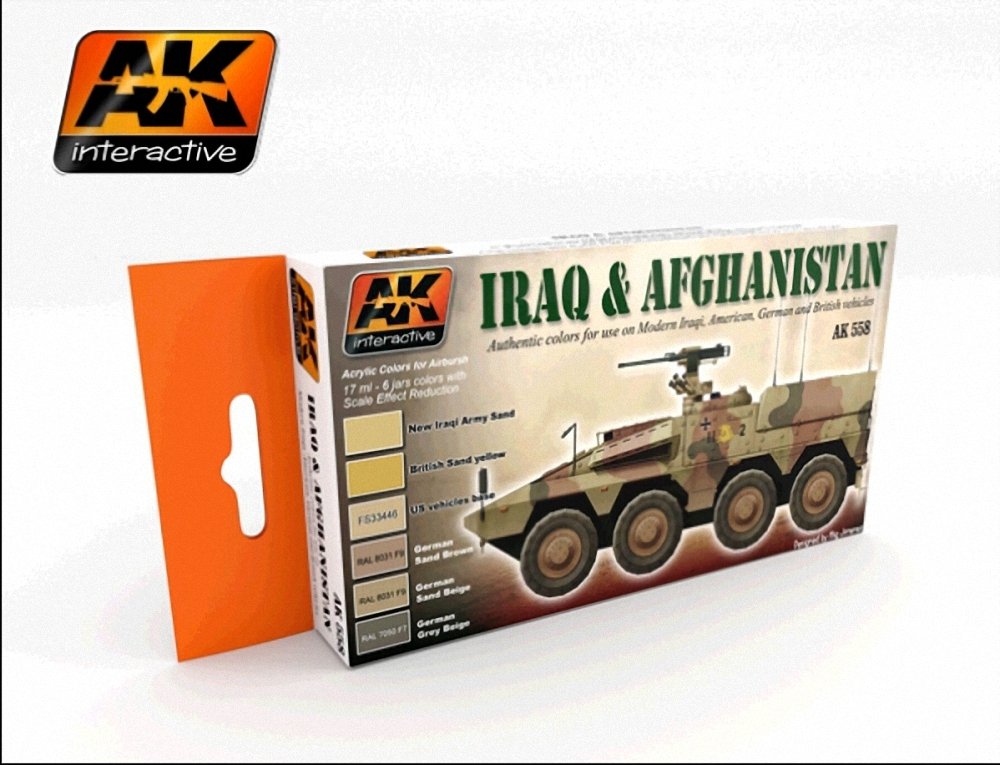 AK Interactive - Iraq & Afghanistan Set - (AK00558)