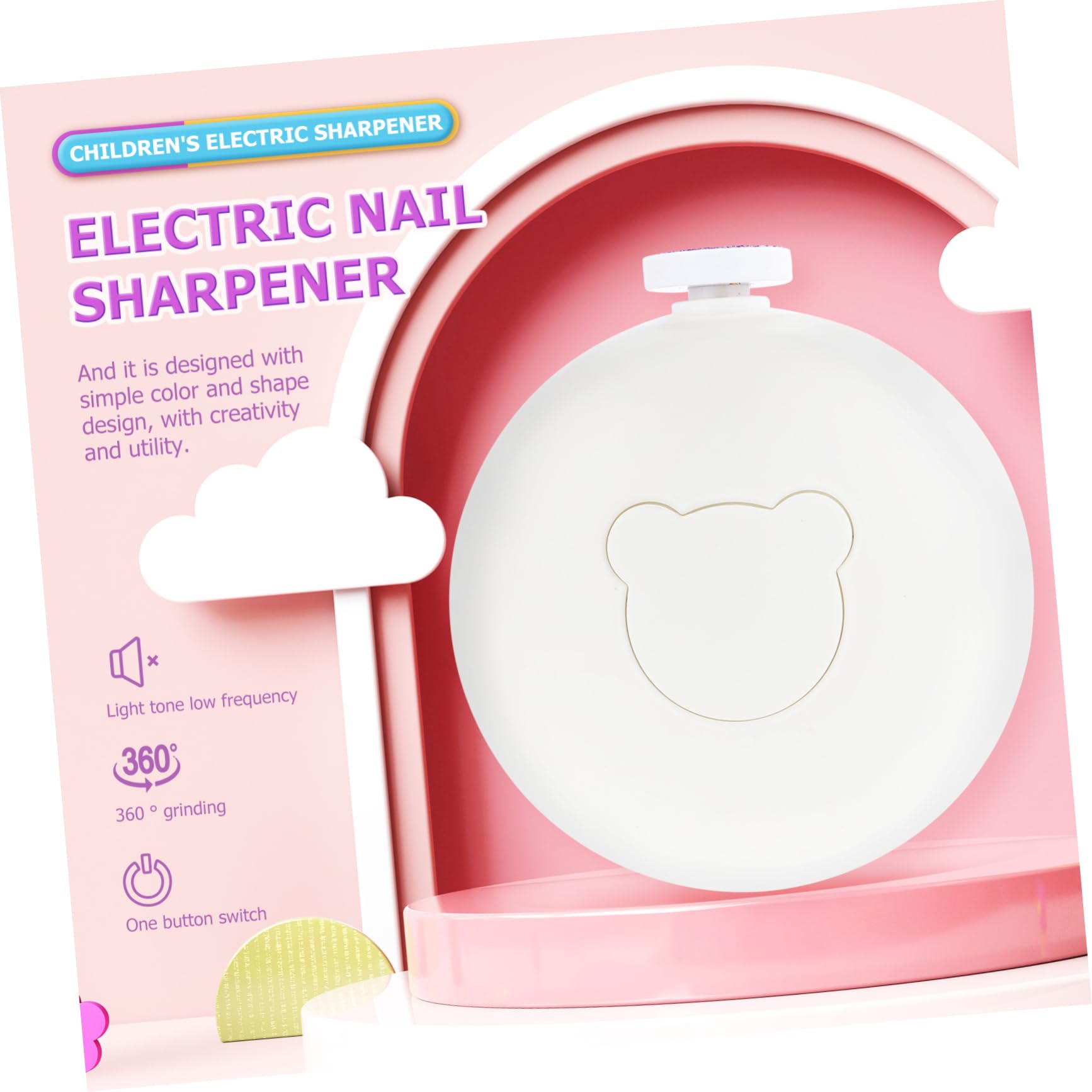 TOYANDONA 4sets Elettrico Di Limatura Unghie Per Ragazzo Ragazza Kit Sicuro Di Unghie Per Ragazzo Ragazza e Adulti Strumento Elettrico Per Manicure Con Accessori Di Alta Qualità Per Nuove