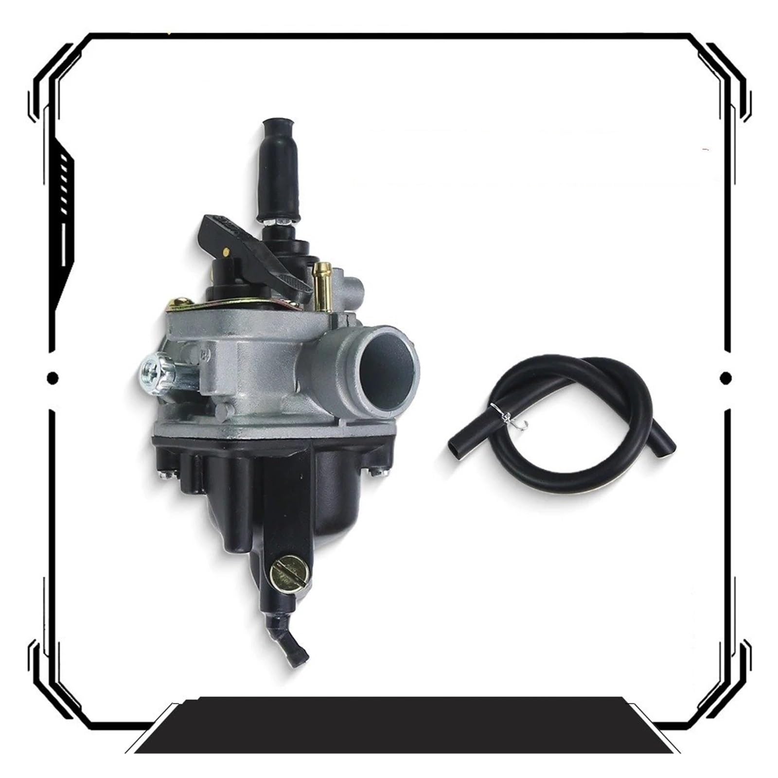 Motosierra Carburador Carburador Motocicleta 175mm Para Dellorto Para PHVA17 Para PHVA Para Tomos A55 50cc 80cc Para MBK Para Booster 2 Tiempos Dirt Pit Bike