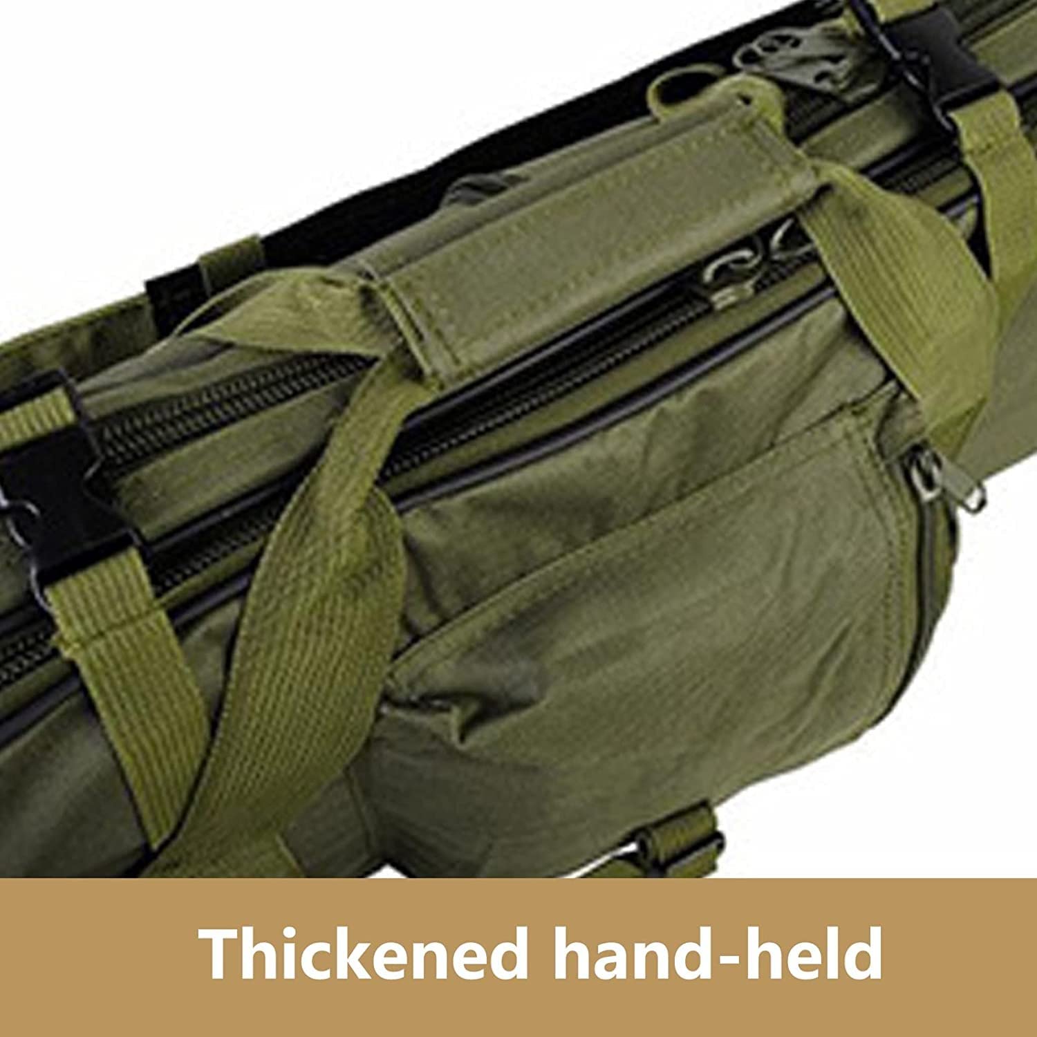 Taktyczna torba na broń, torba na karabin, plecak, karabin snajperski, airsoft, strzelanie, torby na ramię, akcesoria myśliwskie, kemping, 100 cm (120 cm)