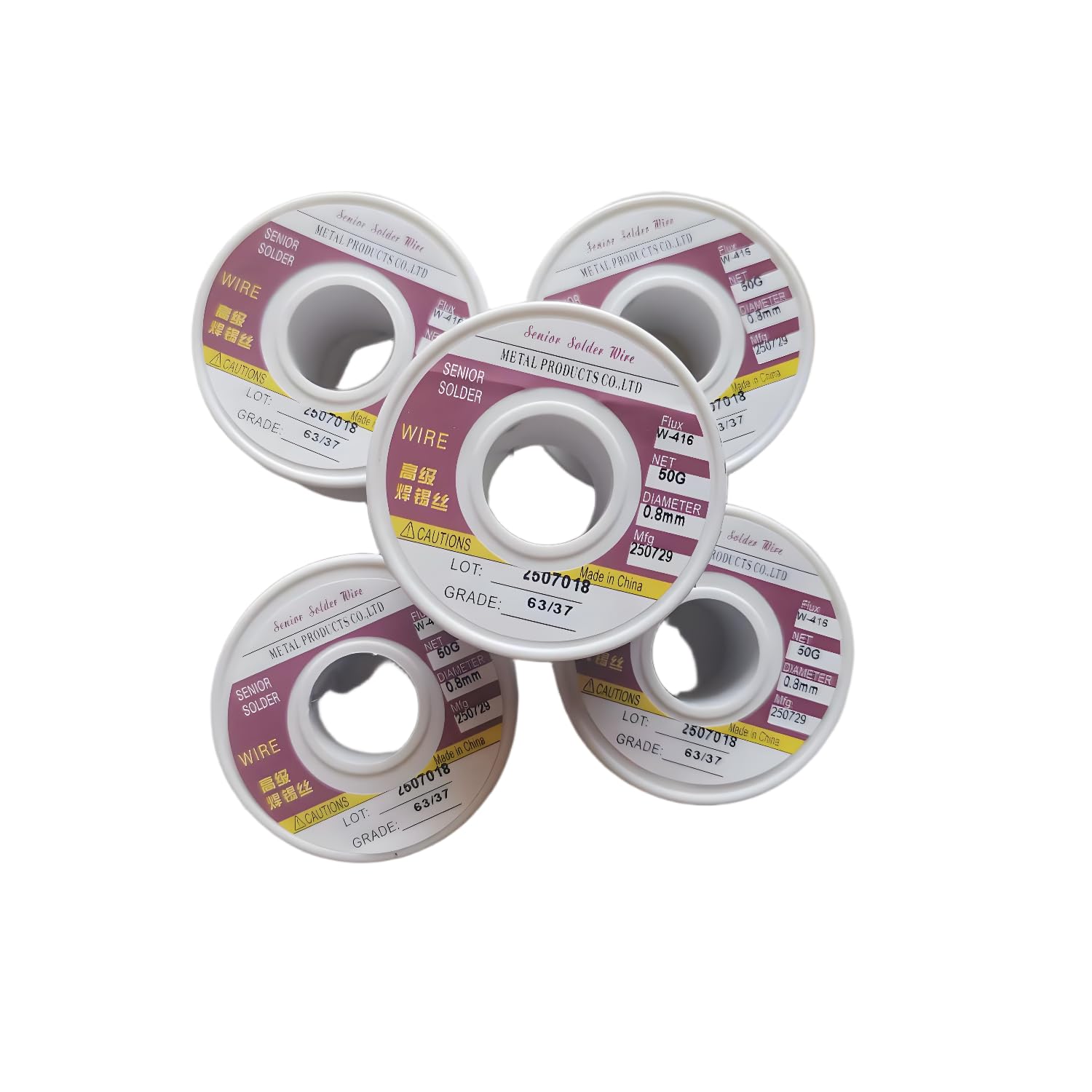 Sn63Pb37 drut lutowniczy 0,8 mm z rdzeniem kalafonii do naprawy elektronicznych komponentów lutowniczych i DIY (250 g)