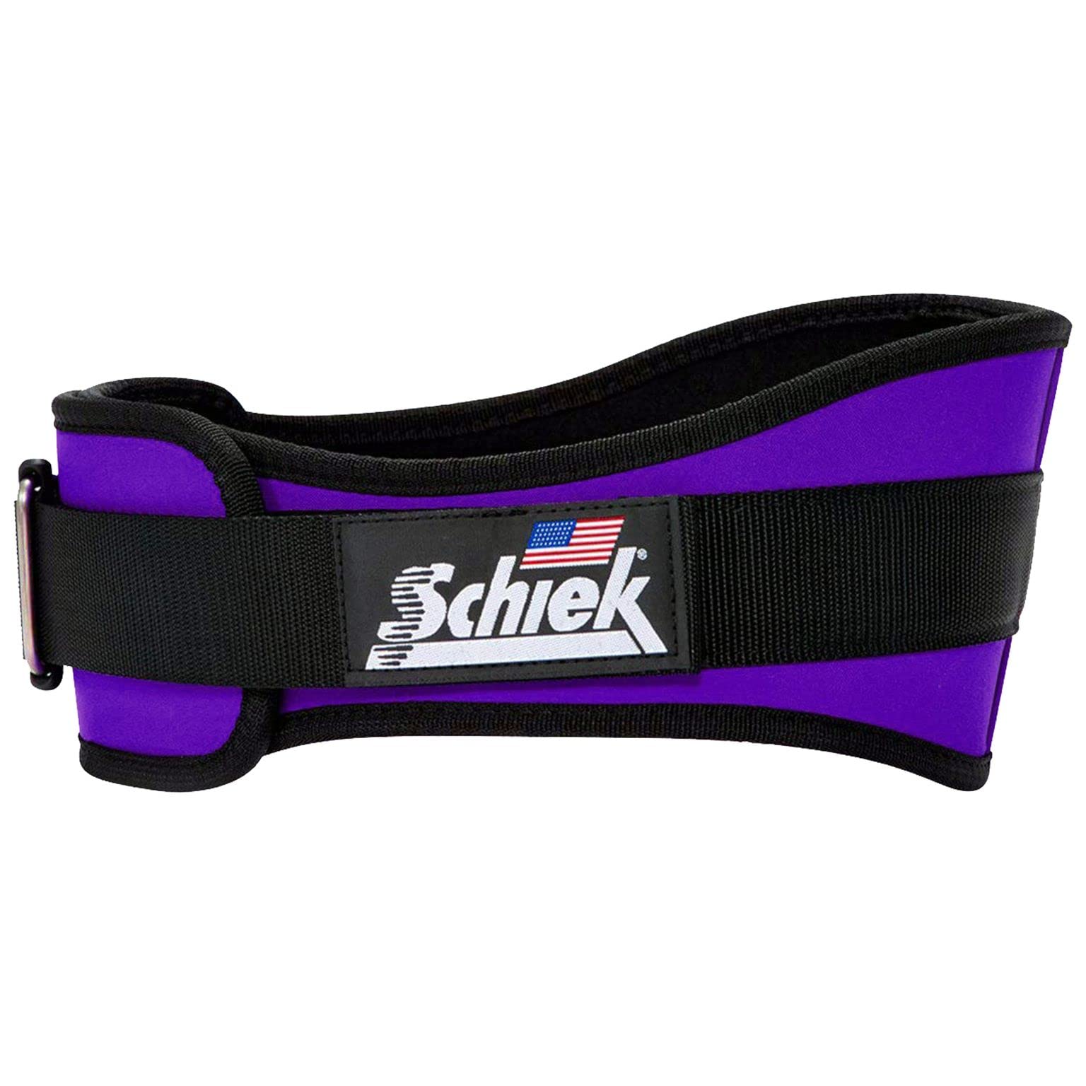 Schiek Unisex Sports Belt, Comfortable Adjustable, Back Width 15 cm, Black, XS (24-28) — image 1