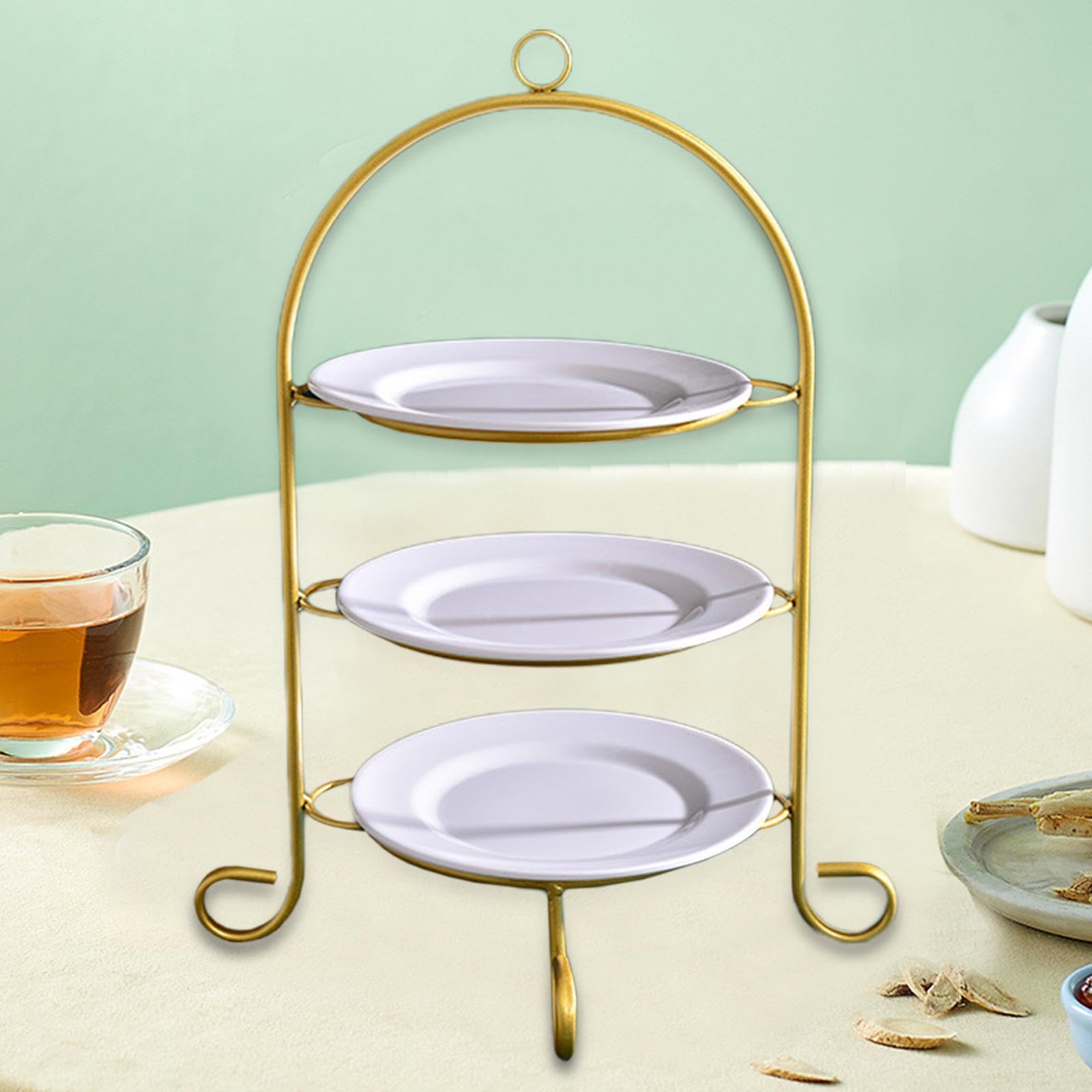 predolo Soporte para Pasteles Y Postres, Bandeja para Servir Pasteles, Expositor para Buffet, Bandeja para Servir, Soporte para, Aperitivos Y Postres, Estilo un, Individual