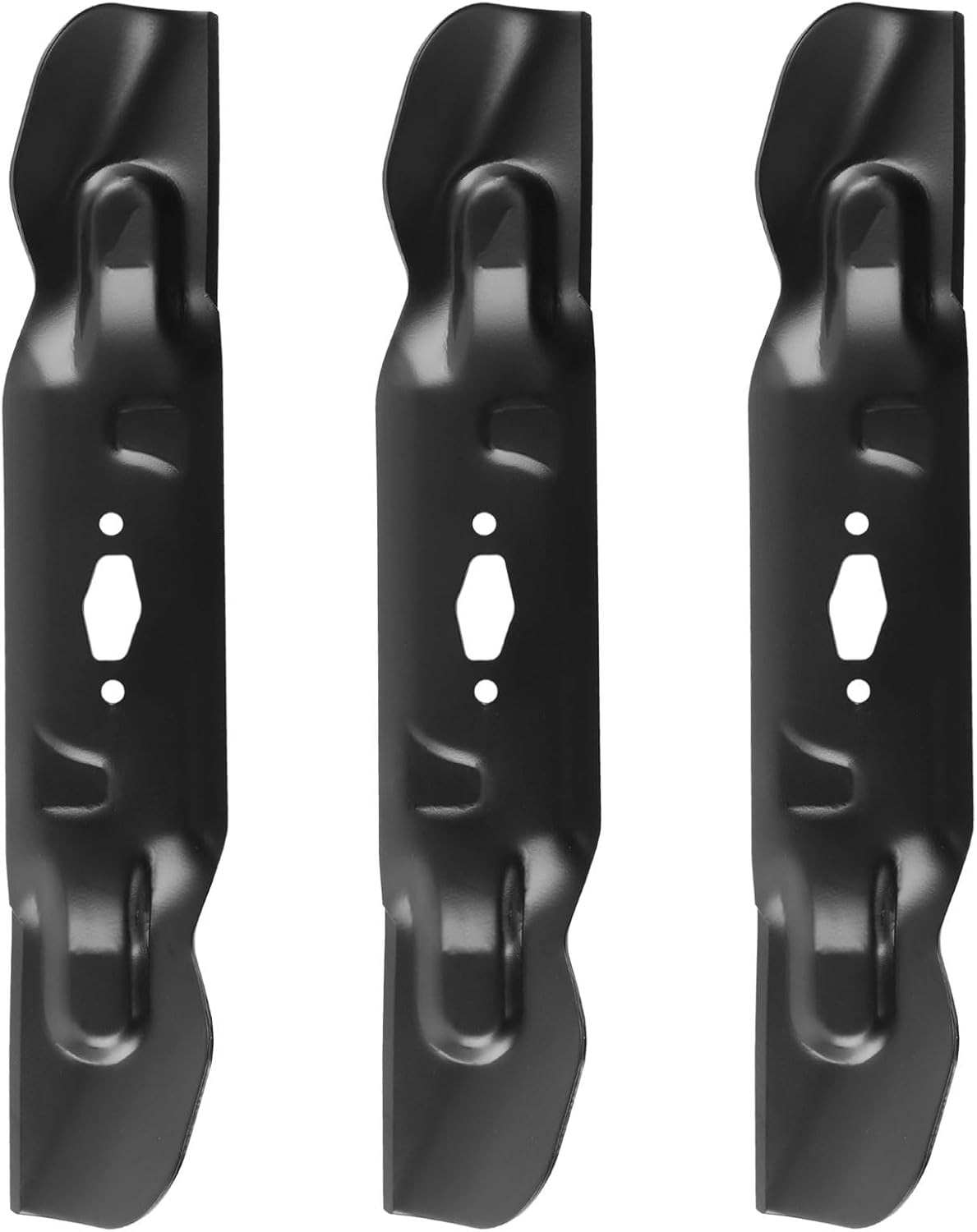 Mower Blades 3PCS 742P05086 Compatible with 54" Craftsman T3200 TT440 Z5800, Cub Cadet XT1-GT54 XT1-ST54 ZT2-54 ZTS2-54, MTD ZT1-54, Troy-Bilt Mustang Super Bronco 54K XP Z54 Deck Lawn Mower Blades