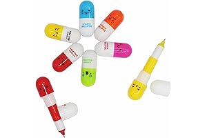 40 Pack Vitamin Pill Ballpoint Pens: Embracing Creativity and Health for Kids