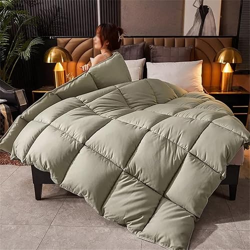 Miniatura 2 de FEER Winter Thick Duvet Bread Shape Feather Fabric Comforter Quilt Bed Set Blanket Twin Queen King