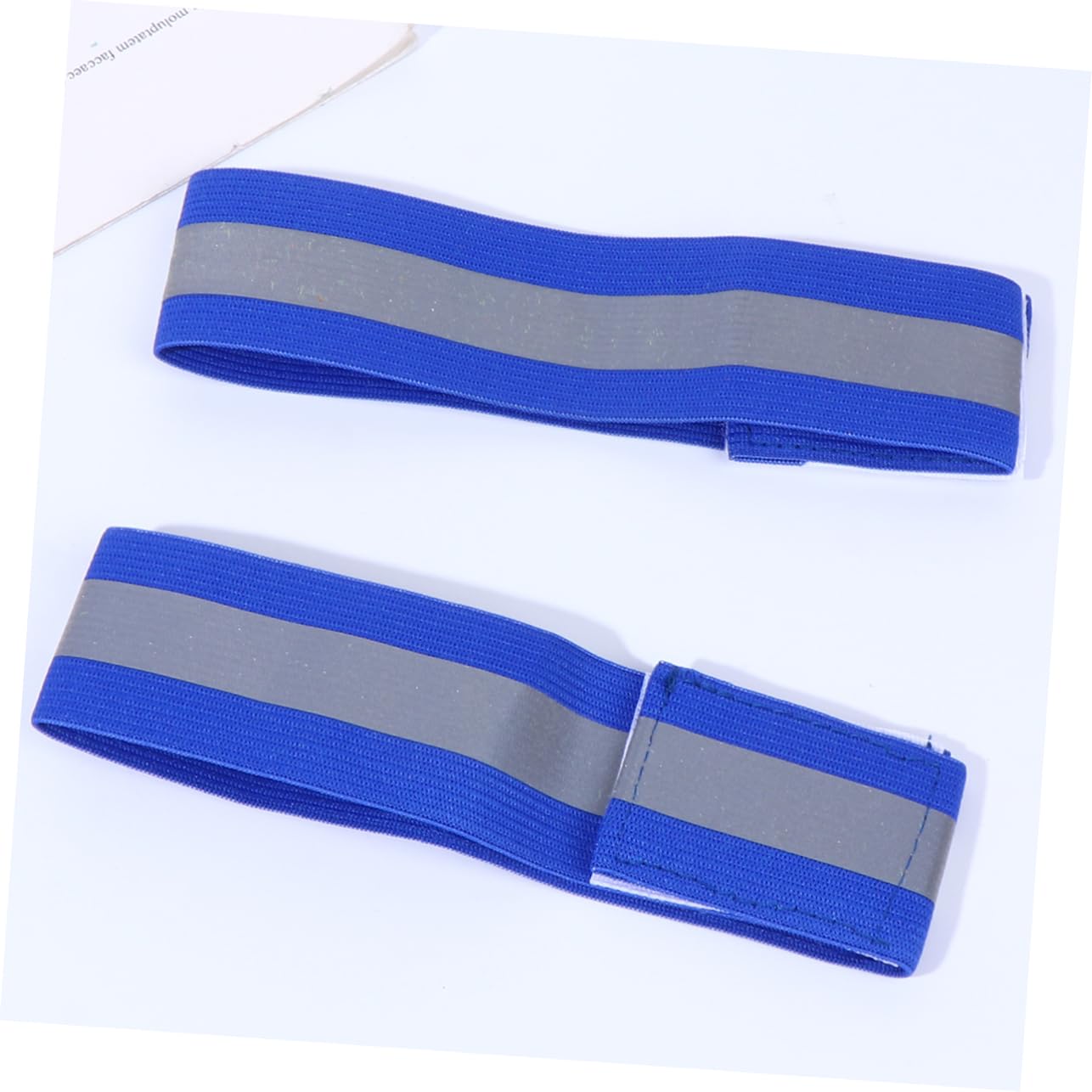 HANABASS 24pièces Brassards Réfléchissants Luminaires pour Sécurité pour Course Jogging Cyclisme Et Activités De Plein Air Bleu