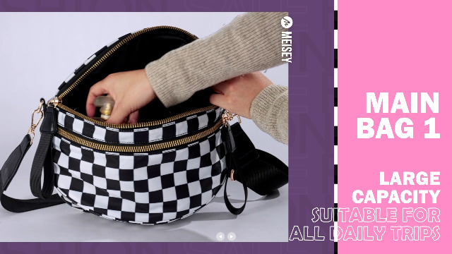 Travel Bags For Women Roomy Crossbody Bags For Women Checkered - Main Image
