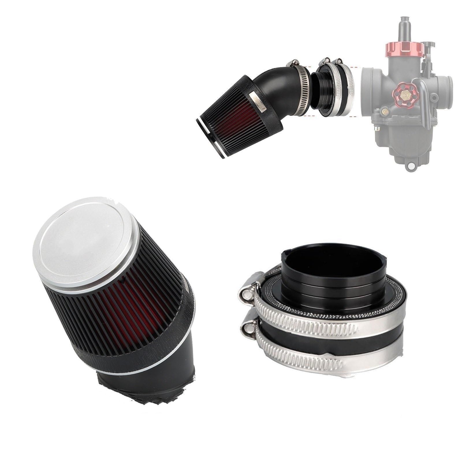 Universal Filter Luftfilter Für Honda Luftfilter-Schnittstellenadapter