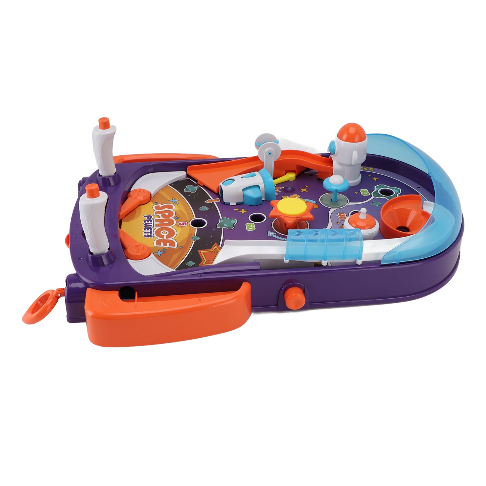EMUKOEP Juego de Mesa Interactivo de Máquina de Pinball para Entretenimiento y Aprendizaje 18,1 X 13 Pulgadas