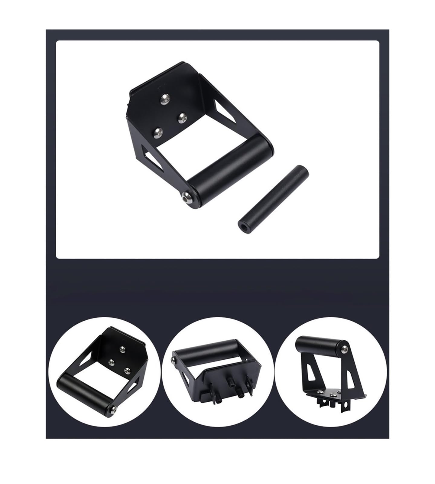 Support Téléphone Moto Pour Husqvarna Norden 901 (2022-2025) - Fixation Guidon En Alliage Aluminium, Ajustable