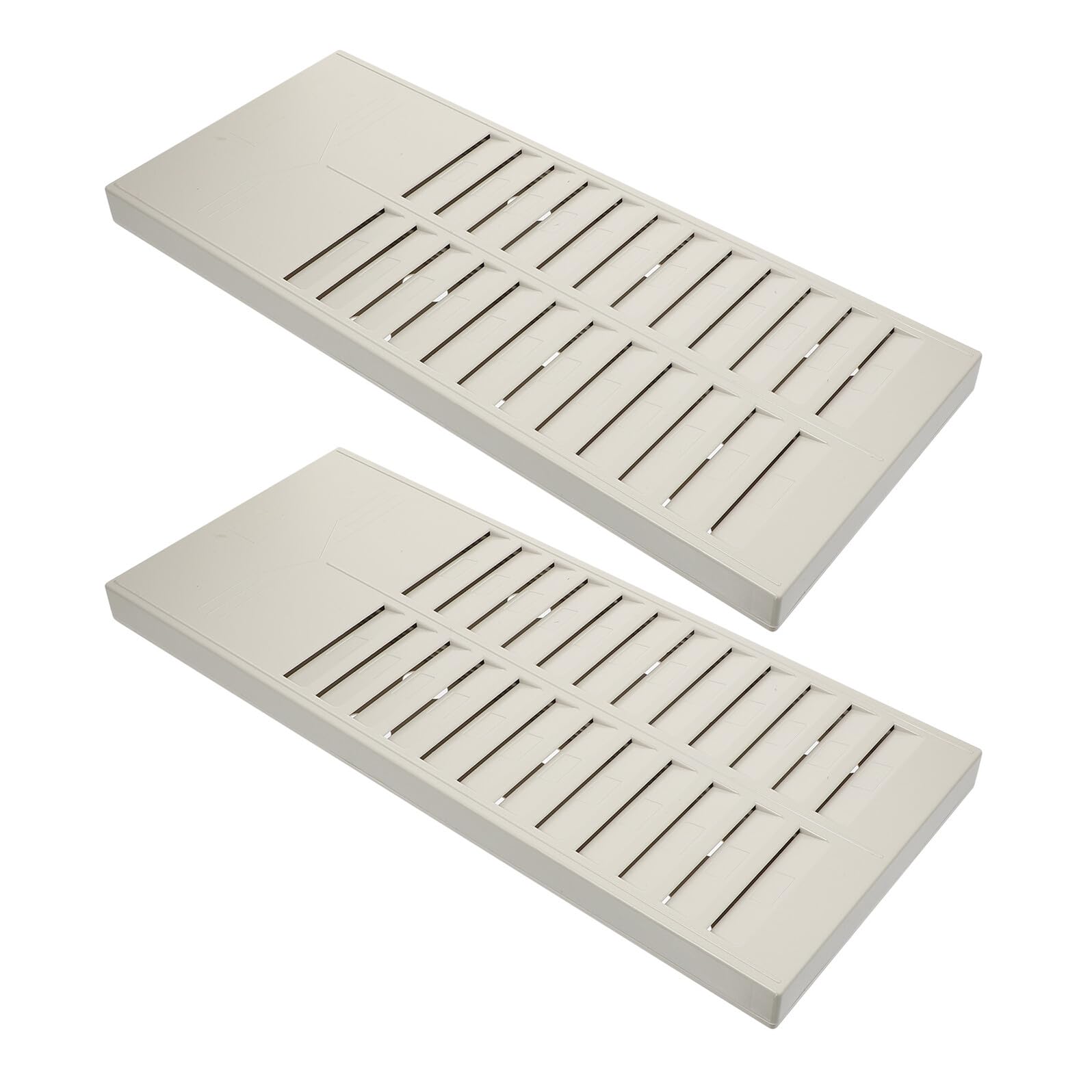 2 Pezzi Portacarte da Parete con Scomparti in Plastica Resistente Organizer per Schede Presenze e Documenti Supporto Multiuso per Ufficio Negozi e Aziende per Badge e Timesheets
