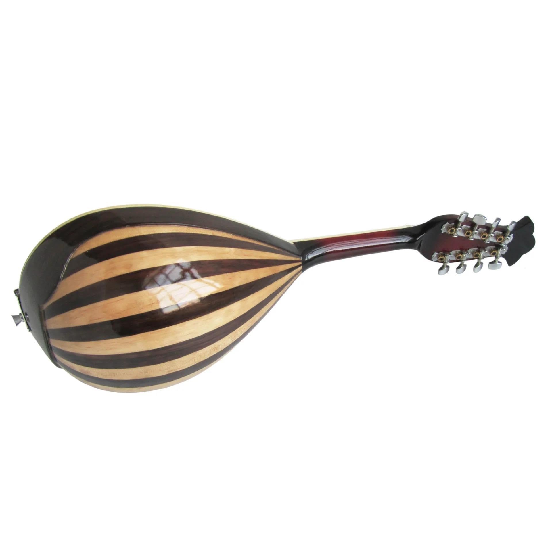 Mandoline À 8 Cordes En Bois Massif Fabriqué À La Main Sunburst