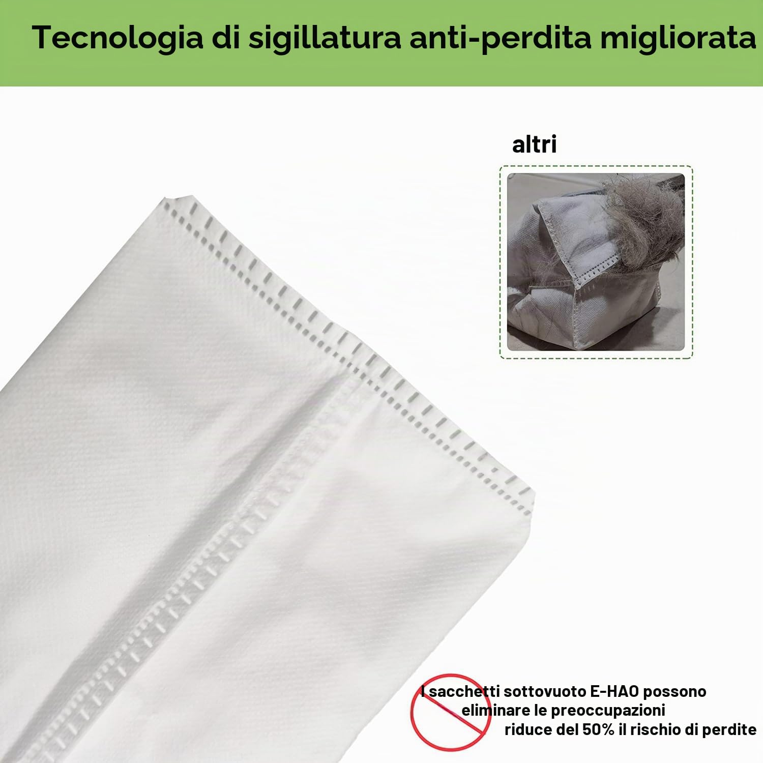 14 sacchetti per aspirapolvere compatibili con iRobot Roomba i/s/j e Combo i/j, sacchetto di ricambio per 706/705/505/405/205/105/104/j5+/j6+/j7+/j8+/j9+/i1+/i2+/i3+/i4+/i5+/i6+/i7+/i8+/s9+