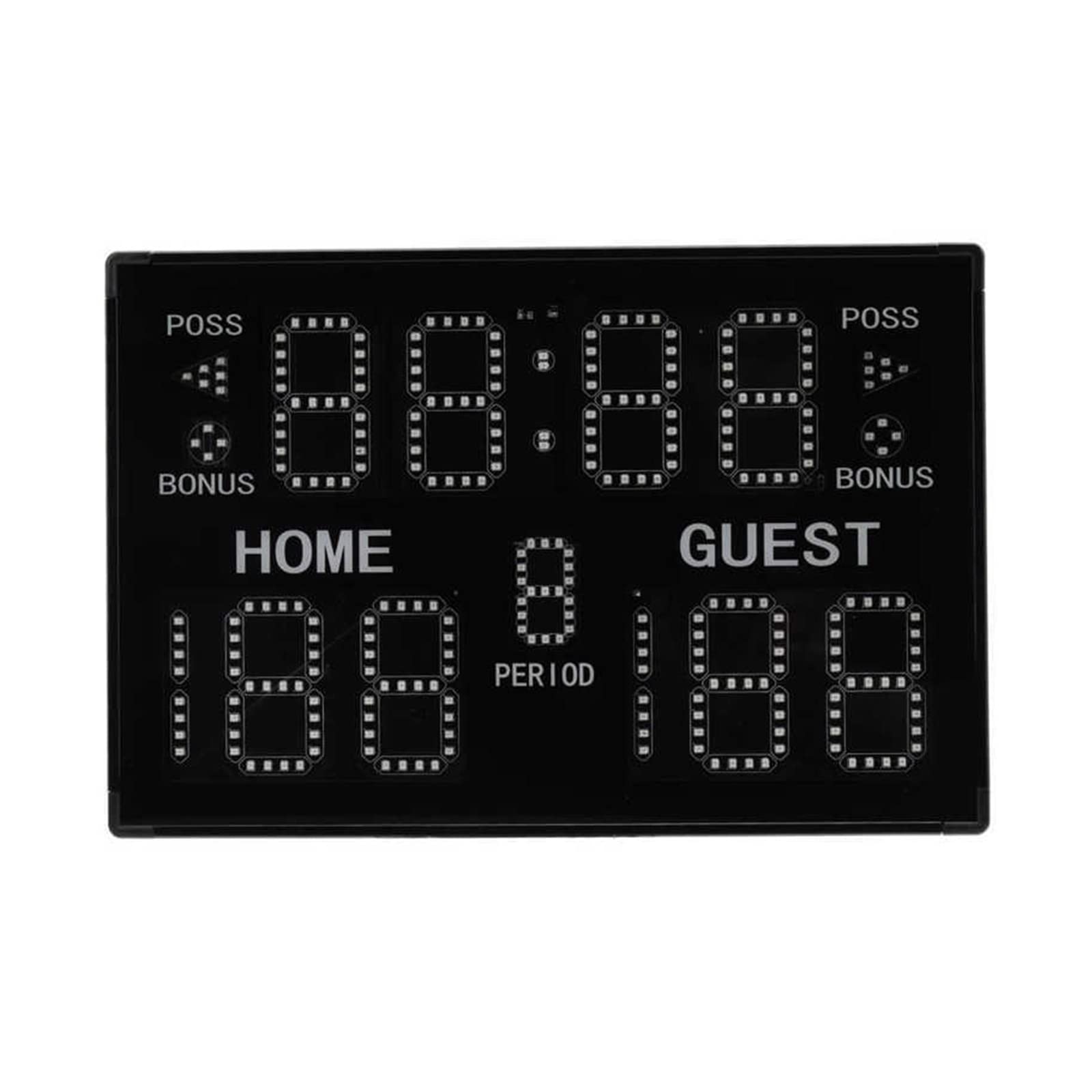 Marcador LED Marcador multideportivo, Marcador Temporizador de Mesa Marcador electrónico Ligero Marcador de Mesa béisbol fútbol para Lucha Libre Boxeo