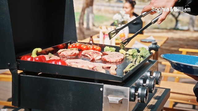 Portable Flat Top Grill Captiva Designs 22