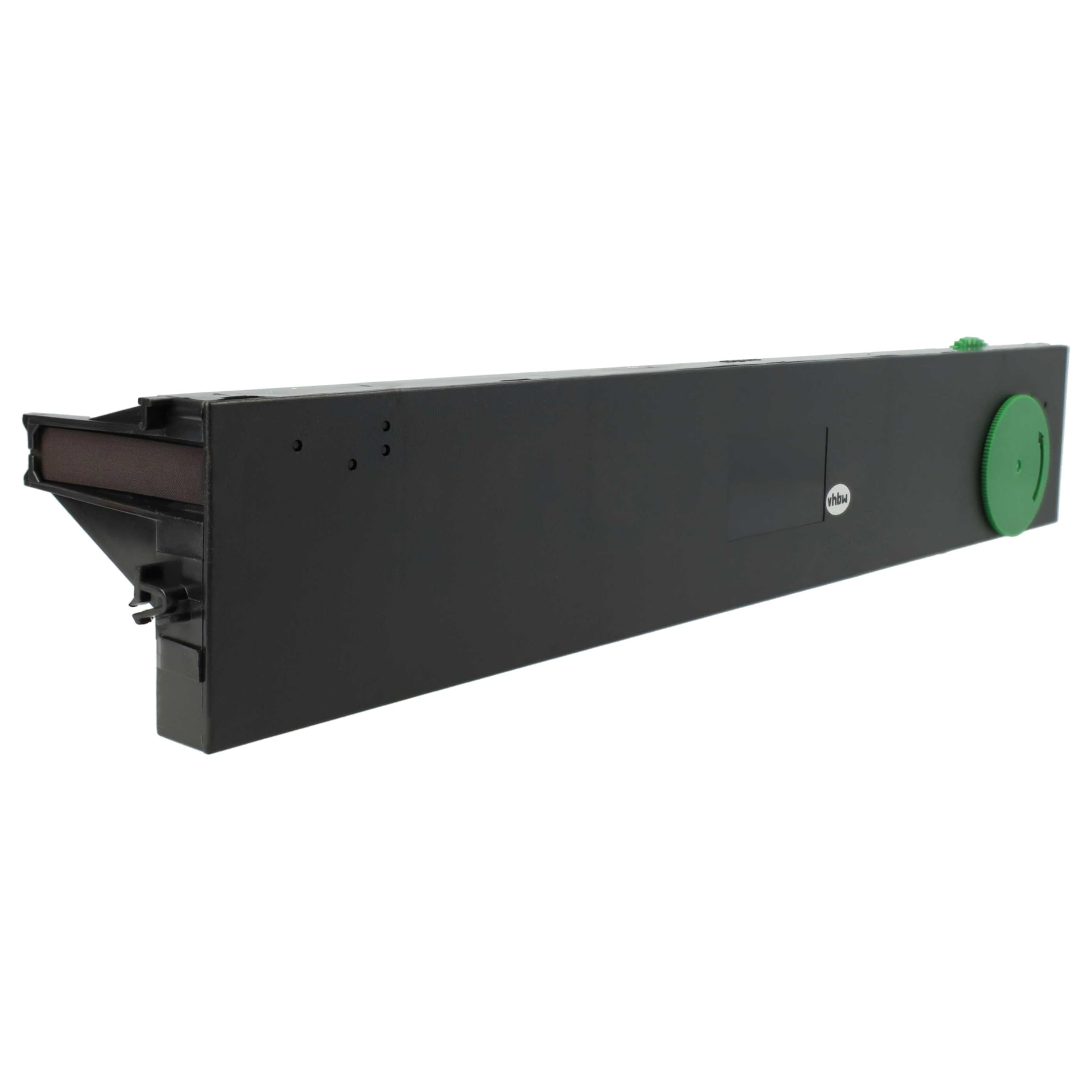 vhbw 10x Farbband Schriftband kompatibel mit Wincor-Nixdorf HighPrint 4915+, 4915XE, 4915, 4920 Nadeldrucker, Bondrucker - Schwarz