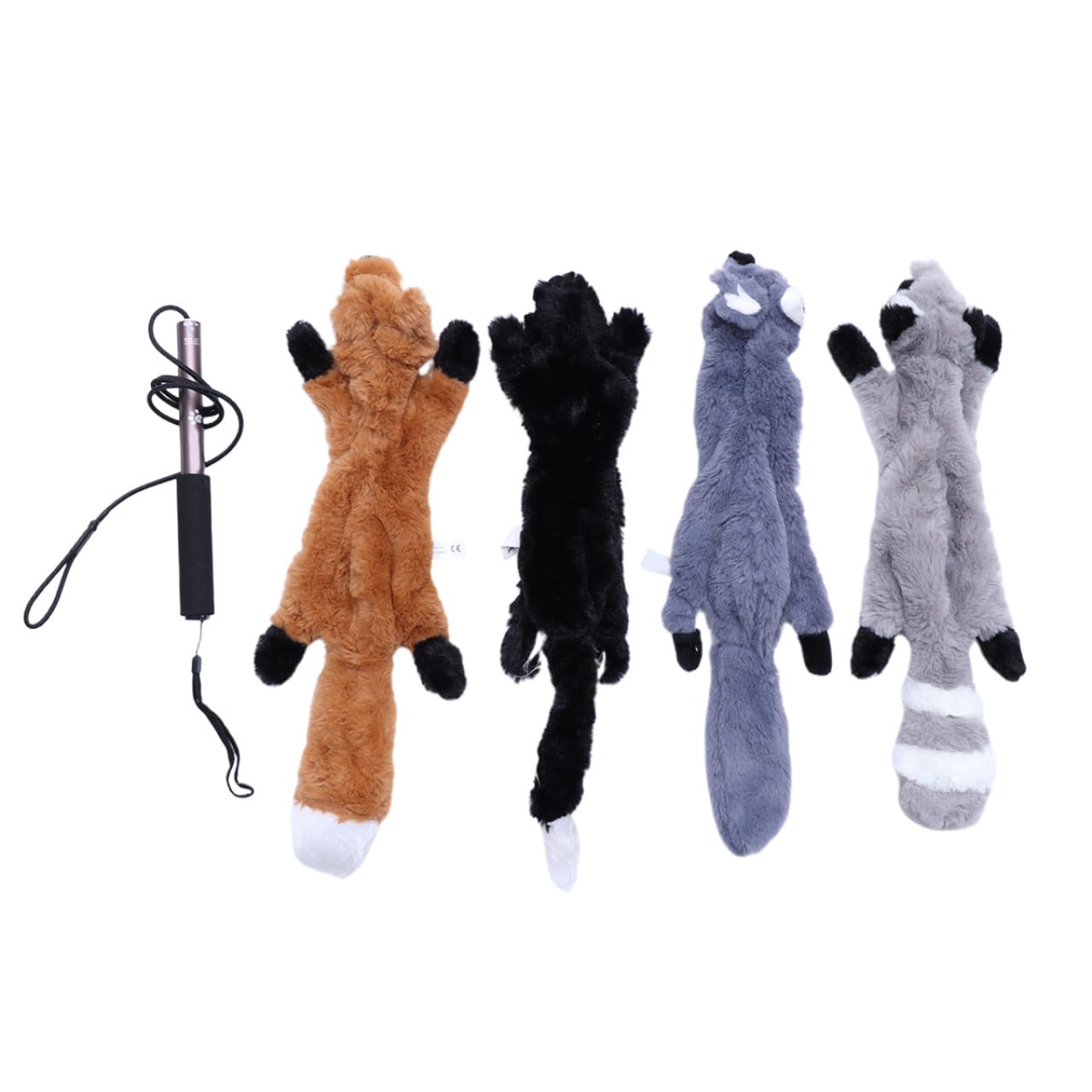 Housoutil Flexible Hund Training Sticks 6 Pack Haustiere Hund Spielzeug Plüsch Hund Sticks Für