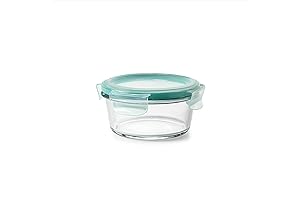 OXO Good Grips 2 Cup Smart Seal Glass Round Food Storage Container with Lids