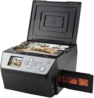 Document Scanner 22MP Film Multi-Function Scanner Converts, 135/35mm 110 Slide/Negative Film Photo Document Business Card To HD Digital JPG Files