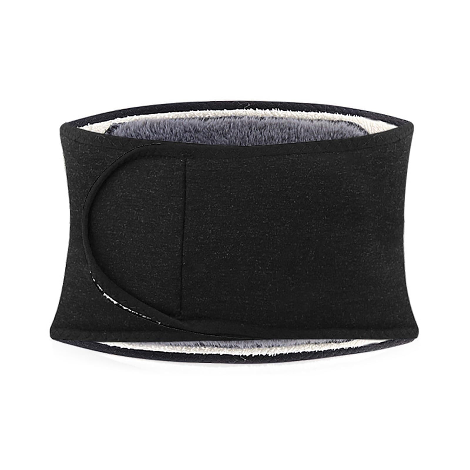 Faja Lumbar Cinturón Cálido De Invierno Protector Abdominal Envolvente Espalda Soporte Lumbares(Large)