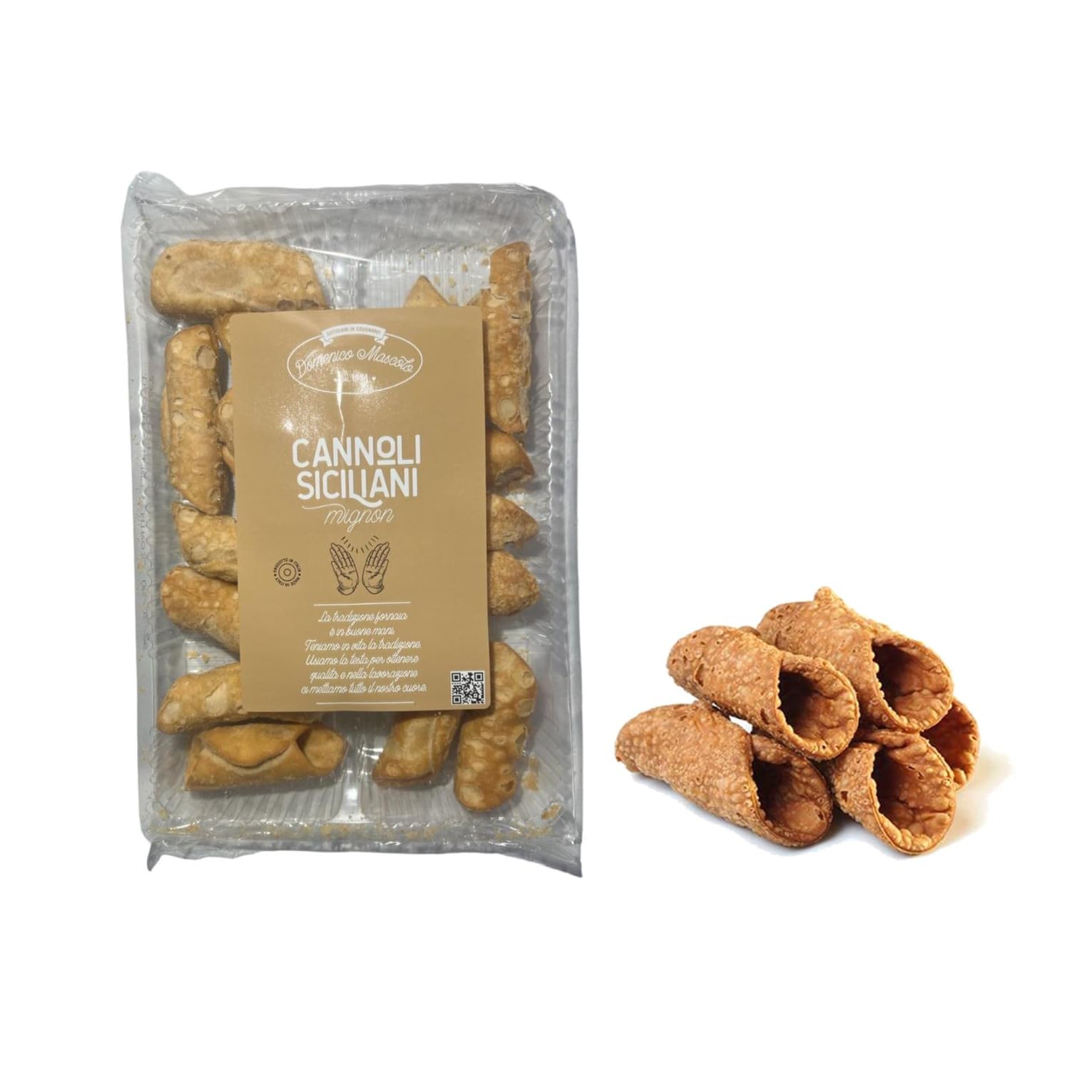 Gaufres au cannoli sicilien mignon - Offre 54 Mignons Cannoli