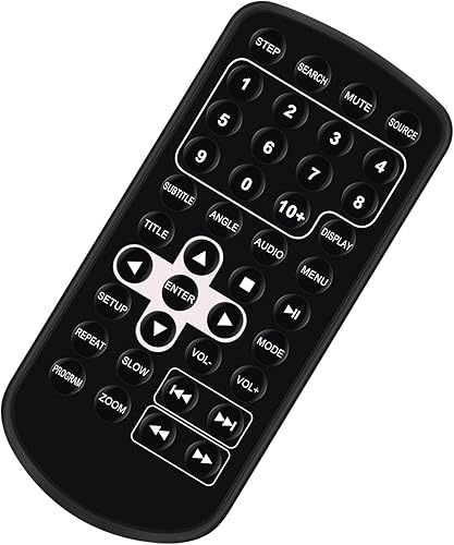 Miniatura 2 de NS-DD10PDVD19 - Control remoto reemplazado - ALLIMITY - apto para reproductor de DVD portátil Insignia de 10 pulgadas de pantalla dual NS-DD10PDVD19