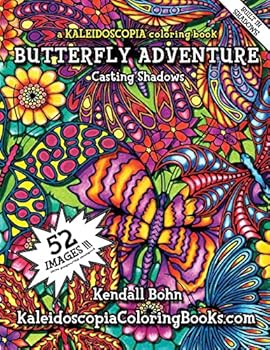 Paperback Butteryfly Adventure: A Kaleidoscopia Coloring Book: Casting Shadows Book