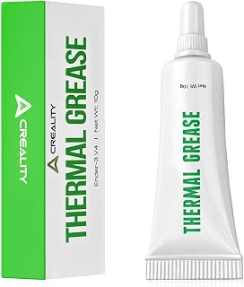 Creality 3Dプリンターサーマルグリース、350°C高温耐性ペースト、優れた熱伝導率、非導電性、3Dプリンターホットエンド/ノズル用、すべてのFDM 3Dプリンターに適しています(1パック)