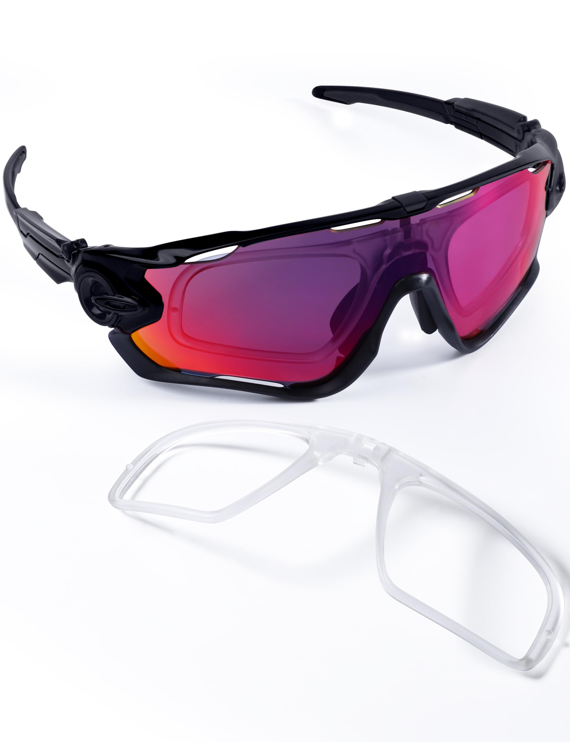 Saucer Jaw-breaker Moderno, Casual, Semi-rimless Hombre