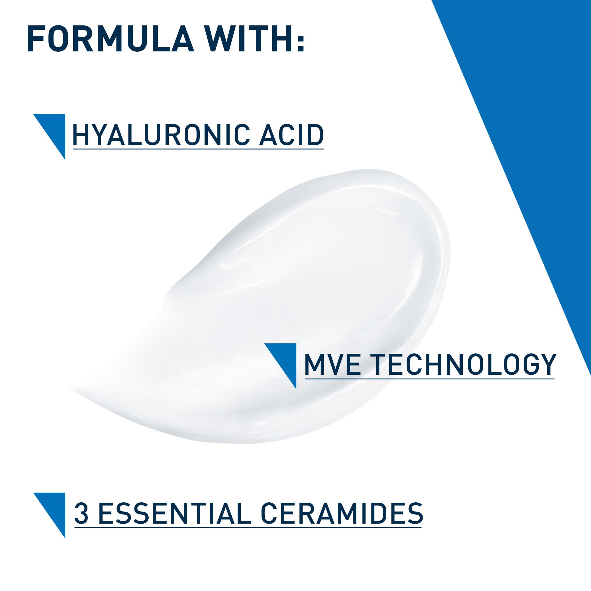 CeraVe Moisturising Cream for Dry to Very Dry Skin With 3 Essential Ceramides, Hyaluronic Acid, Face & Body Cream - Image 3