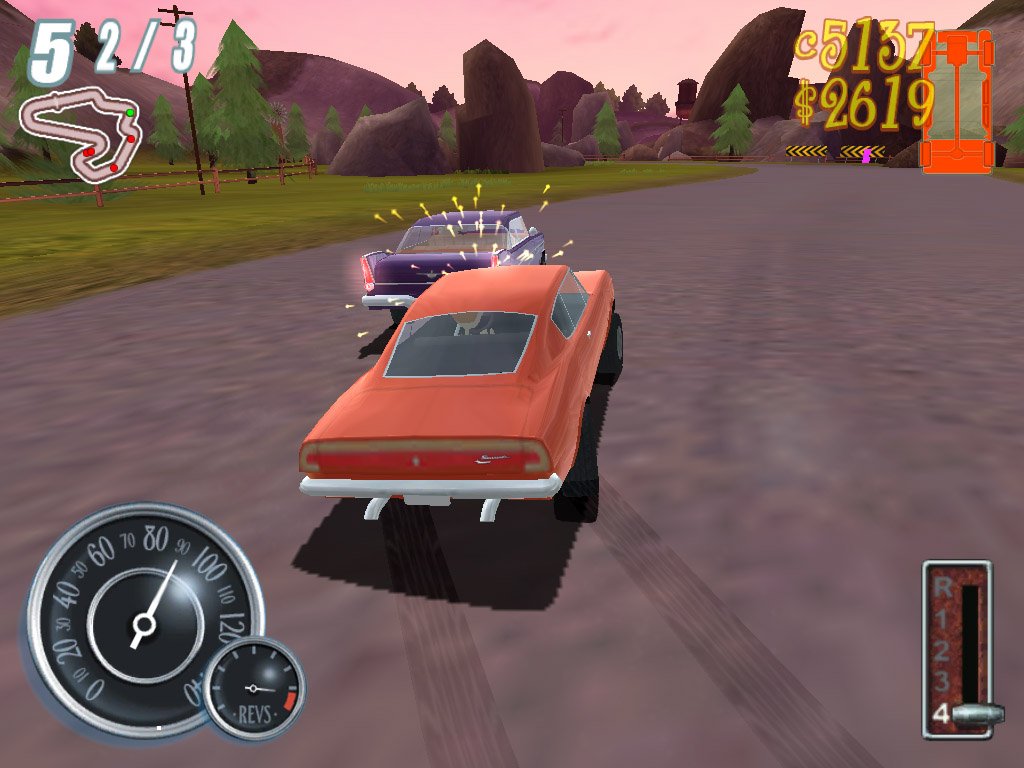 Chrysler Classic Racing with Racing Wheel - Nintendo Wii