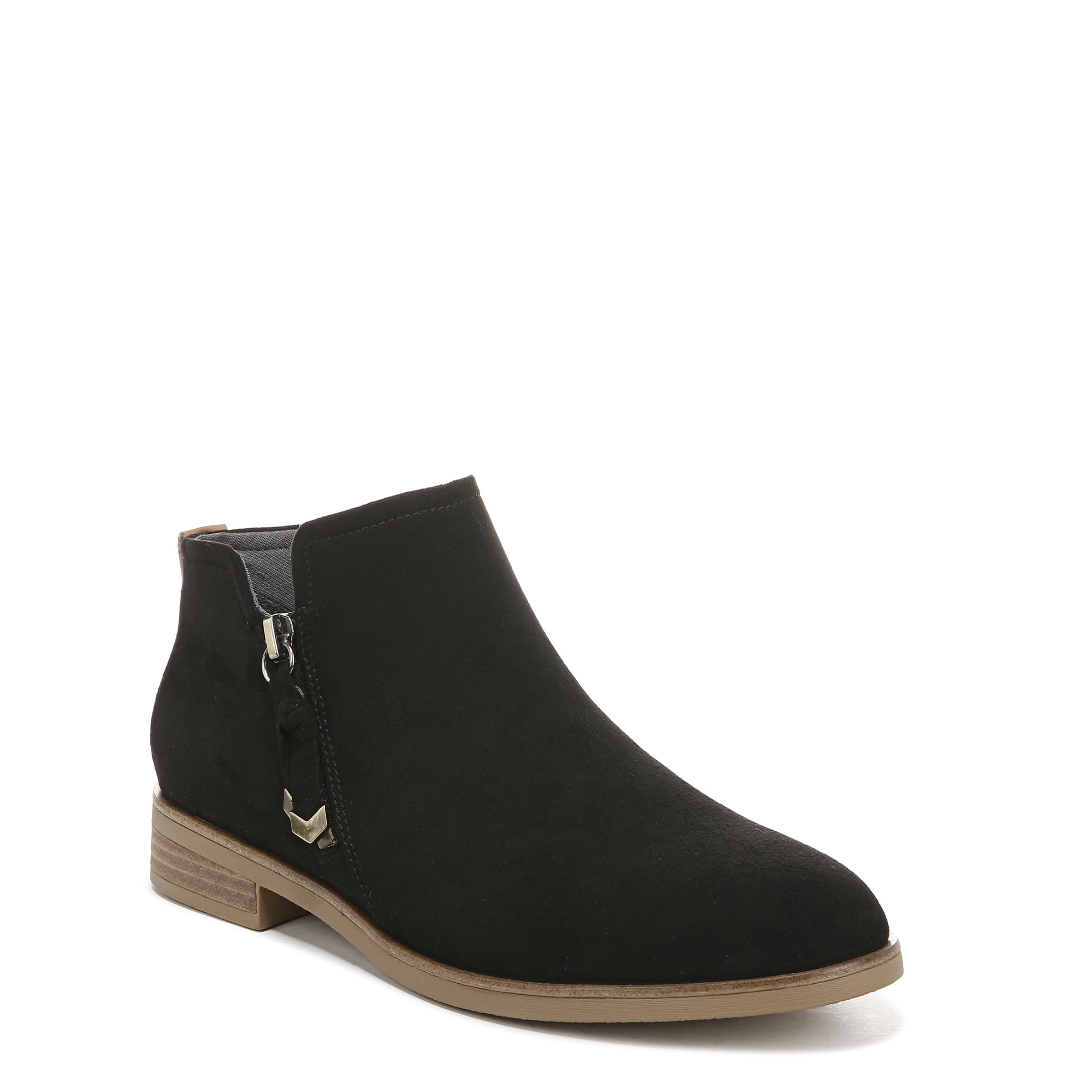 Dr Scholls Shoes Womens Astir Booties Ankle Boot Black Fabric 11