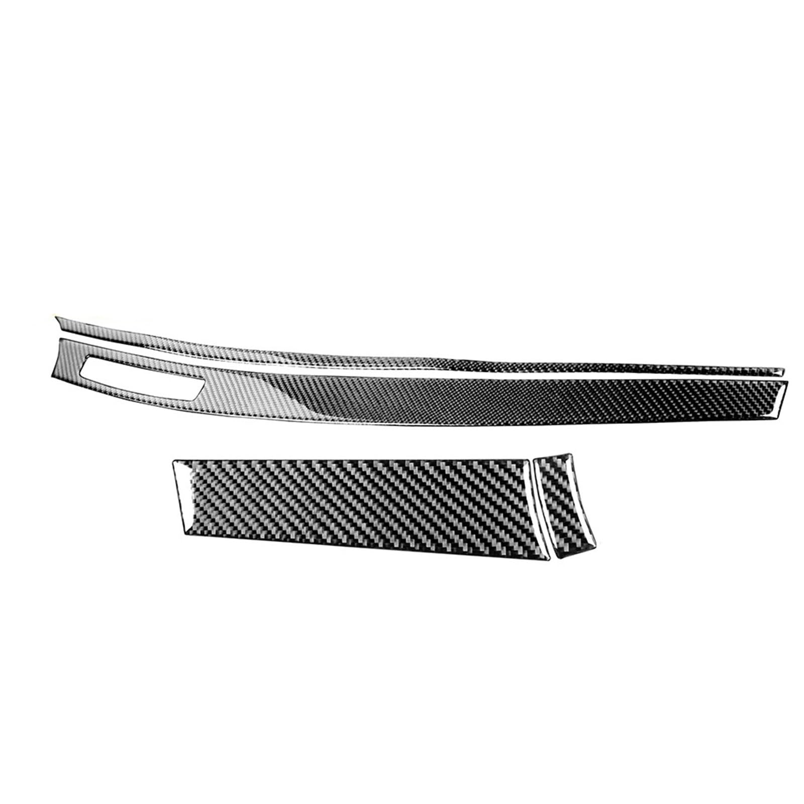 for Mitsubishi for Lancer GTS ES DE 2008-2015 Car Accessories Carbon Center Dash Trim Dashboard Sticker Decorative Modified Strip FRTRGVUVXP