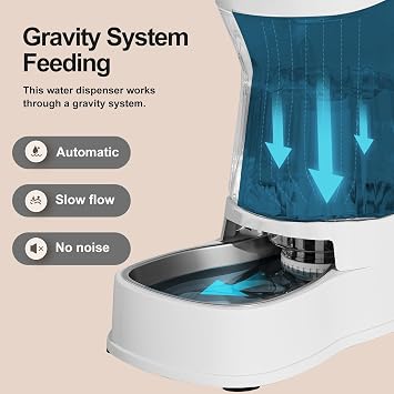 Gardner Pet 3.85L Pet Water Dispenser, White