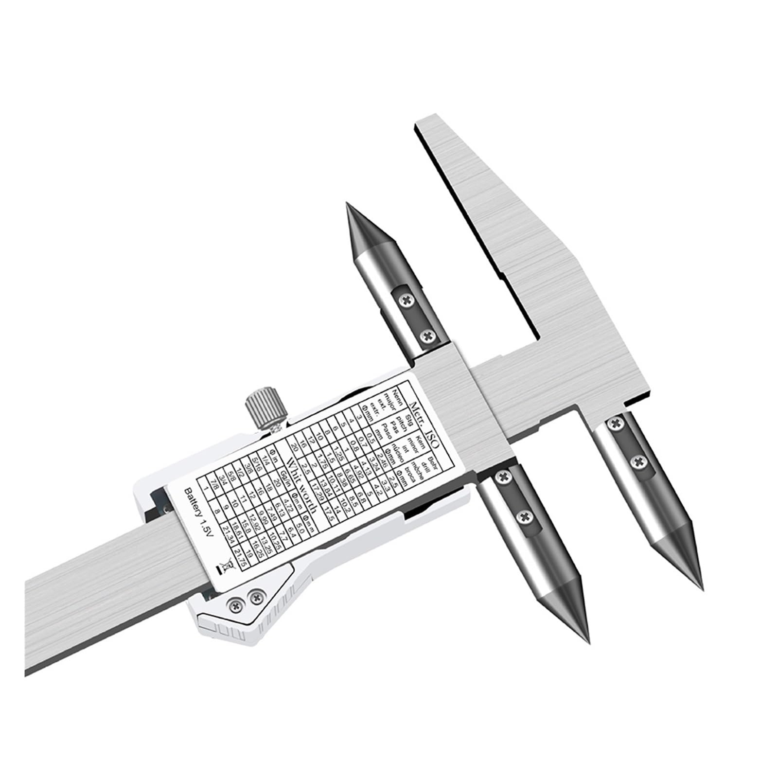 Odległość Od Środka Suwmiarka Cyfrowa 150mm 200mm 300mm Krawędzi Do Otworu Narzędzia Pomiaru Odległości Elektroniczna WyraźNy łAtwy Do Odczytania(10-150mm)
