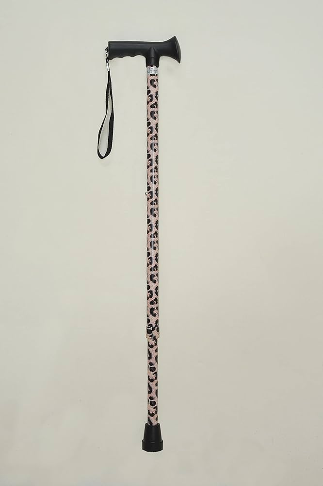 Amazon.co.jp: 竹虎 ソフトグリップアルミ杖 (ヒョウ柄