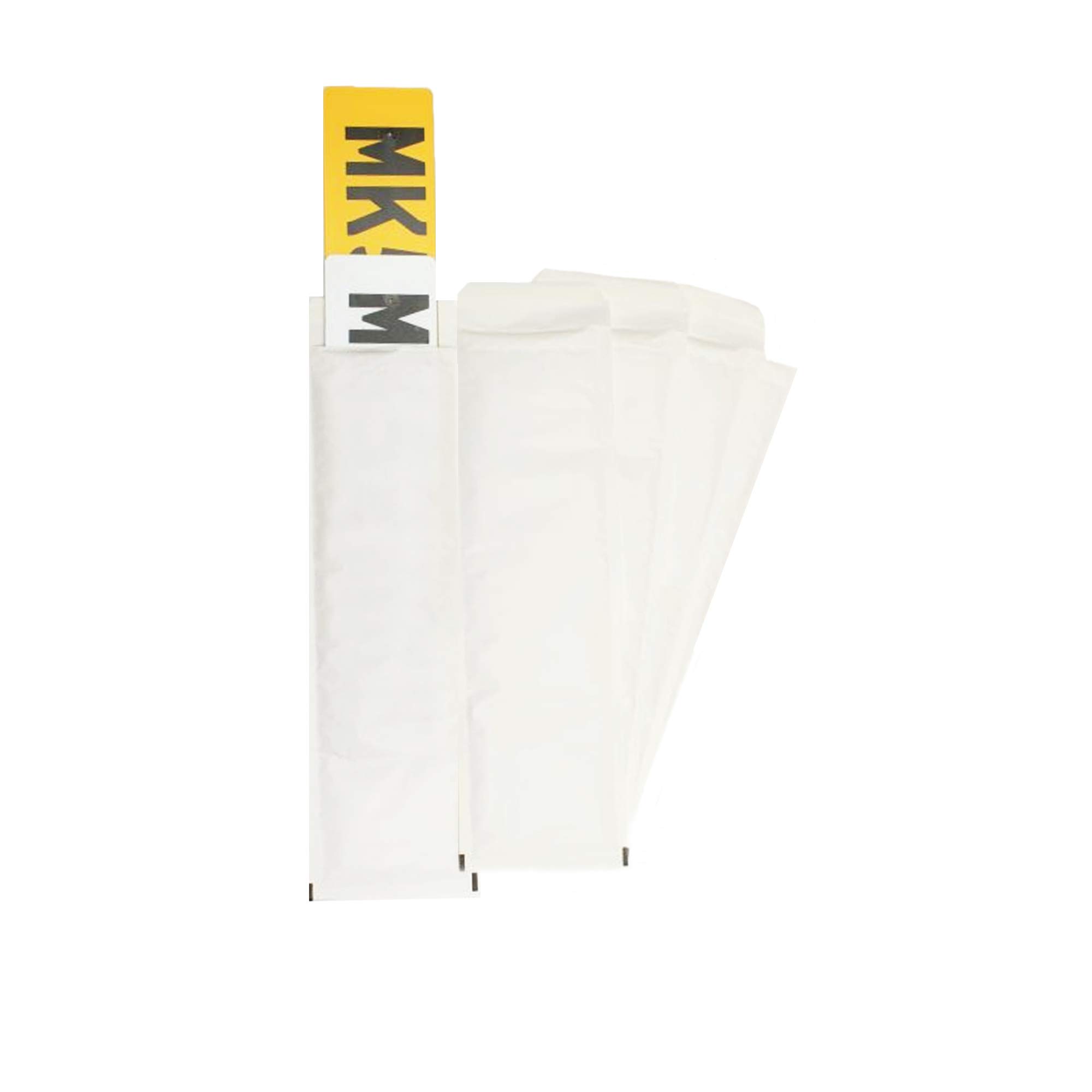 Number Plate Envelopes 535mmx180mm White Padded Strong Tear Resistant Bubble Lined (5)