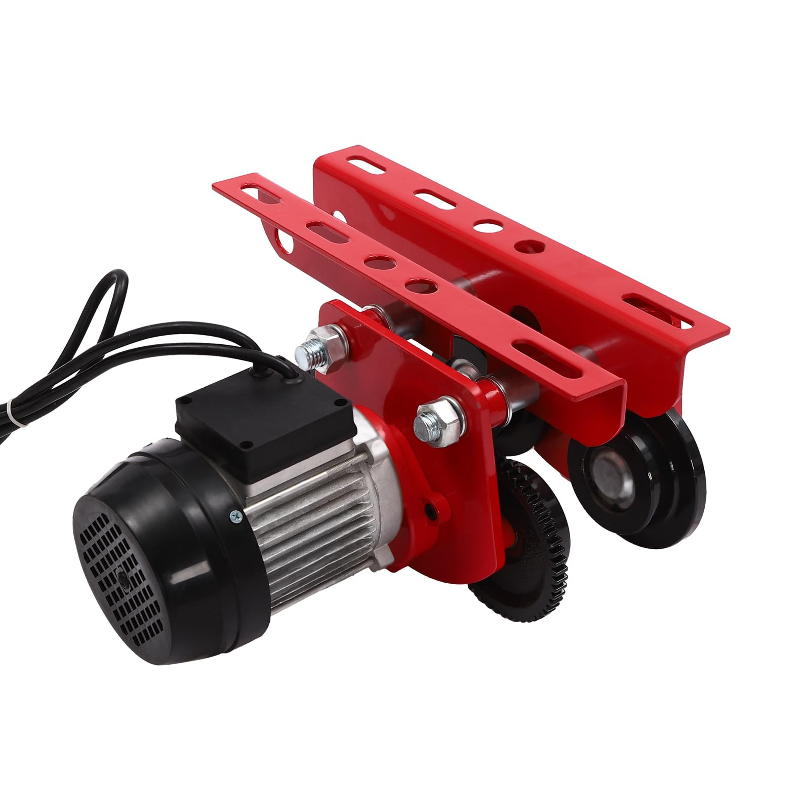 Elektrischer Kettenzug 370W Elektrischer Flaschenzug Elektrische Laufkatze für elektrische Seilwinden bis 1000 Kg, 10m/min