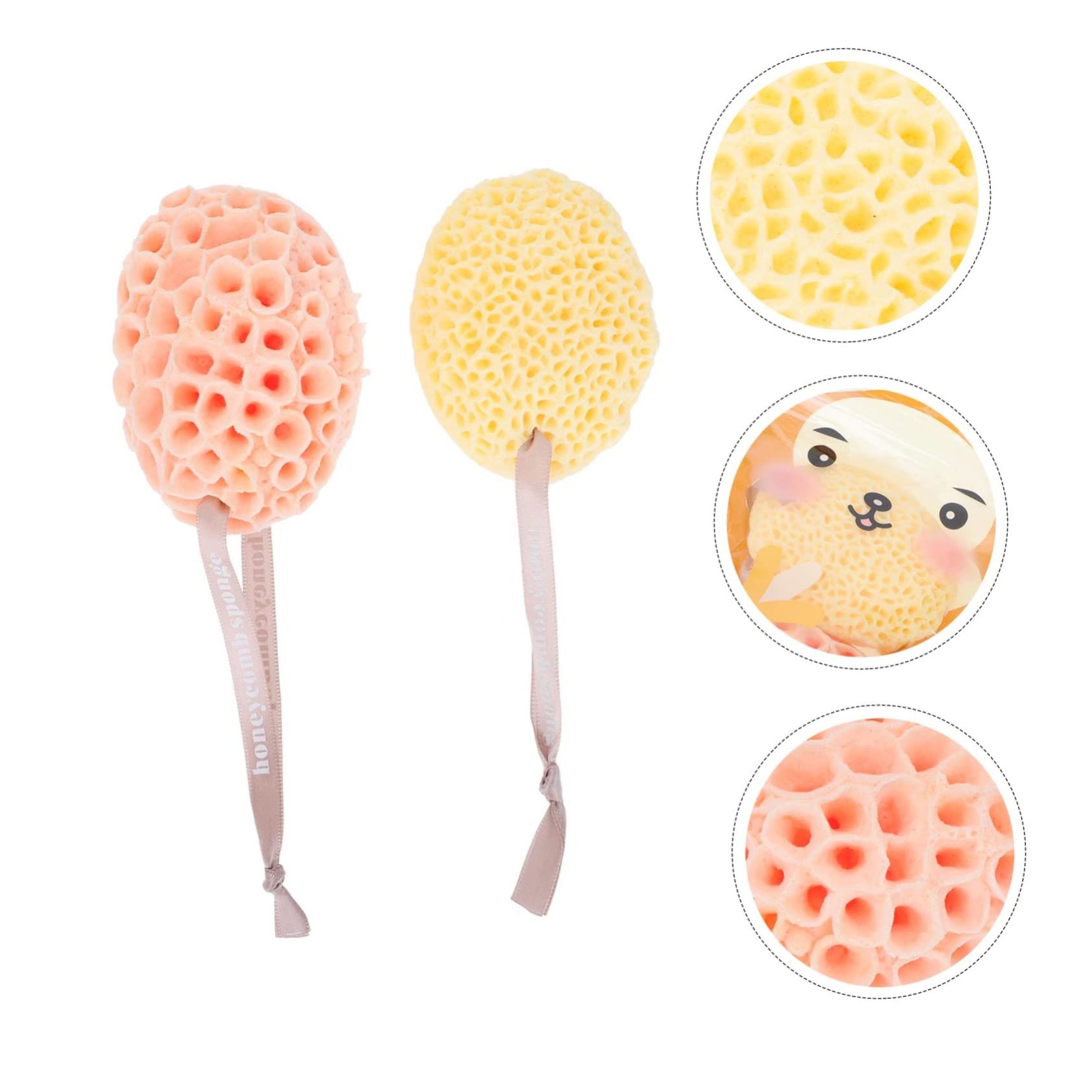 minkissy 10piezas Esponjas De Exfoliantes Para Bebés Esponjas Naturales De Baño Suaves Accesorios De Higiene Corporal Para Baños Diarios
