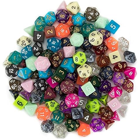 Wiz Dice Series III - DND Dice Set (105 Dice, 15 Sets of 7 Unique Colors) - Perfect DND Gifts - Role Playing Dice DND Accessories for TTRPG MTG Dice Games -D&D Dice Game Sets in Unique Finishes Cover