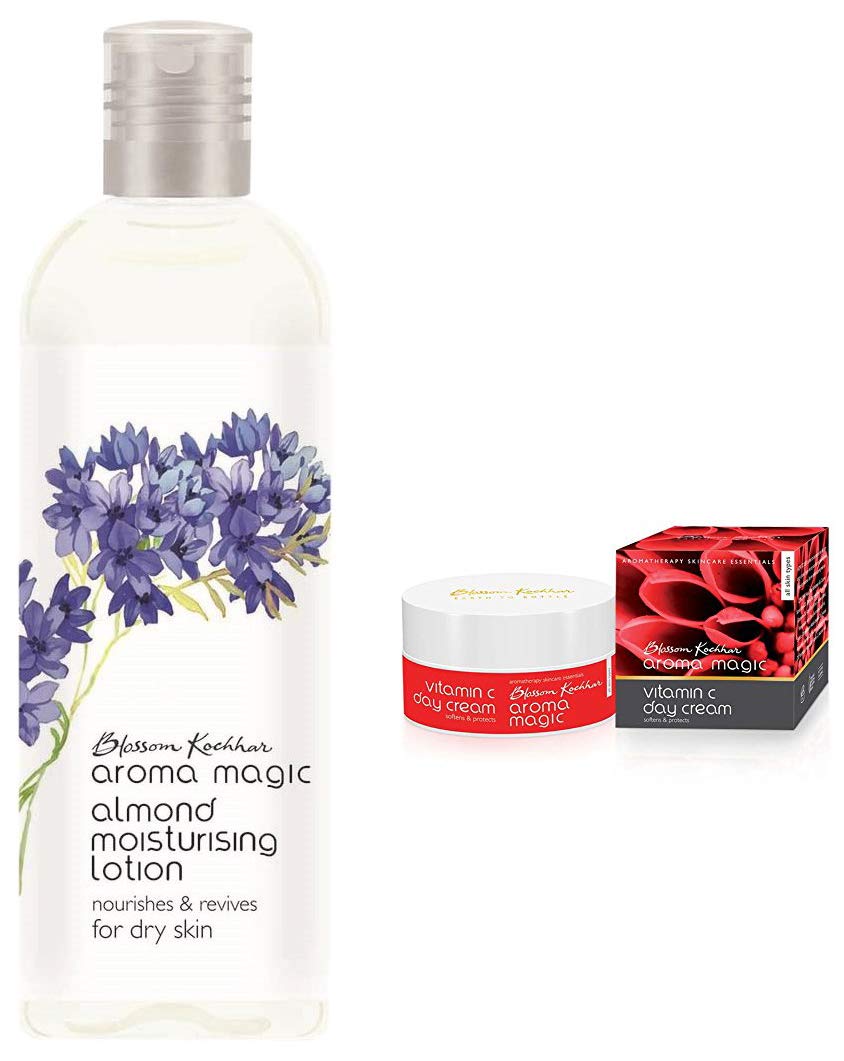 Buy Aroma Magic Almond Moisturising Lotion, 100ml And Aroma Magic C Day