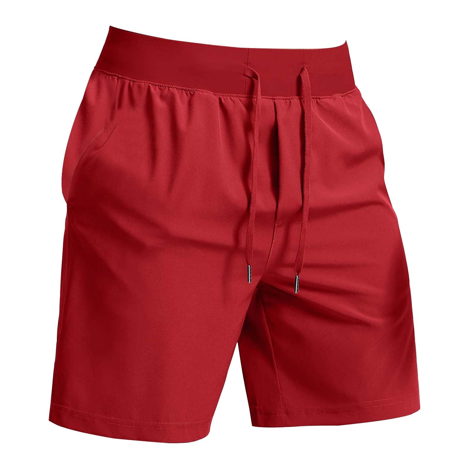 Pantaloncini da corsa da uomo, ad asciugatura rapida, traspiranti, leggeri